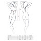 Костюм медсестри Passion AKKIE SET L/XL, white, сорочка, трусики, шапочка