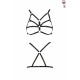 Бюстгальтер-стрепи Passion Exclusive ARMANDA BRA XXL/XXXL, black