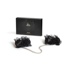 Наручники Bijoux Indiscrets - Frou Frou Organza handcuffs, атлас і органза, подарункове паковання