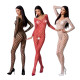 Бодістокінг з великою сіткою Passion BS077 red