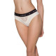 Трусики з широкою гумкою і мереживом Passion PS001 PANTIES, ecru