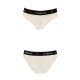 Трусики з широкою гумкою і мереживом Passion PS001 PANTIES, ecru