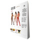 Відкритий бодістокінг Passion BS080 white