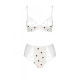 Еротичний комплект з малюнком Passion LOVELIA BIKINI L/XL, white