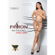 Тілесні колготки з відкритим доступом, контрастні шортики Passion TIOPEN 011 (20 den), beige