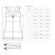 Еротичний костюм медсестри Obsessive Emergency dress S/M, white, сукня, стринги, рукавички, чепчик, стетоскоп
