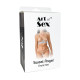 Набір сексуальної білизни Art of Sex - Sweet Angel, колір білий