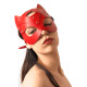 Маска Кішечки Art of Sex - Cat Mask, Червоний