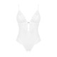 Еротичне напівпрозоре боді Obsessive Heavenlly crotchless teddy XL/2XL, з доступом
