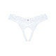 Мереживні танга Obsessive Heavenlly crotchless thong XL/2XL, з доступом