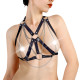 Портупея жіноча Art of Sex - Aiden Leather harness, Чорна