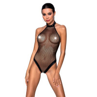 Боді-халтер з відкритим доступом Passion MOONLIGHT BODY black