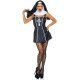 Костюм черниці Leg Avenue Naughty Nun, сукня, головний убір