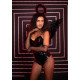 Крила чорного ангела Leg Avenue Angel Accessory Kit Black, крила, німб