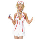 Еротичний костюм медсестри Leg Avenue Head Nurse, сукня, аксесуар на голову, стетоскоп