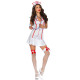 Еротичний костюм медсестри Leg Avenue Head Nurse, сукня, аксесуар на голову, стетоскоп