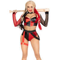 Еротичний костюм Leg Avenue Crime Spree Sweetie Costume, топ, шорти