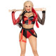 Еротичний костюм Leg Avenue Crime Spree Sweetie Costume, топ, шорти