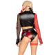 Еротичний костюм Leg Avenue Crime Spree Sweetie Costume, топ, шорти
