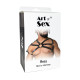 Чоловіча портупея Art of Sex - Ares, натуральна шкіра, колір Чорний