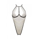 Боді з доступом Passion CHIKA BODY S/M, cream