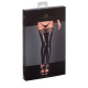 Панчохи з мокрим ефектом Noir Handmade F135 Powerwetlook stockings, 3XL, без мисків