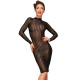 Сукня з мокрим ефектом Noir Handmade F182 Classic dress made of elastic tulle