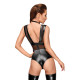 Боді з мокрим ефектом Noir Handmade F183 Powerwetlook body, S