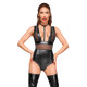 Боді з мокрим ефектом Noir Handmade F183 Powerwetlook body, XXL
