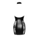 Сукня Noir Handmade F238 Short tulle dress with powerwetlook inserts, M