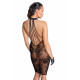 Сукня Noir Handmade F240 Midi tulle dress with velvet straps, XXL