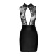 Сукня Noir Handmade F241 Short dress with powerwetlook skirt and tulle top