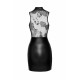 Сукня Noir Handmade F241 Short dress with powerwetlook skirt and tulle top, M