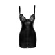Сукня з мокрим ефектом Noir Handmade F254 Powerwetlook mini-dress, M