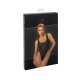 Боді Noir Handmade F322 Paparazzi, XL, прозоре, низ стрінги, високі вирізи