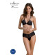 Комплект Passion KERRIA BIKINI black, XXL/XXXL, бралет і трусики-бікіні