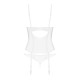 Корсет Obsessive Alissium corset&thong XS/S, гнучкі кісточки, відкрита спина, стрінги в комплекті