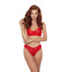 Комплект Passion DENELIA SET red S/M