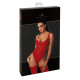 Боді Noir Handmade F352 Red powerwetlook body - L