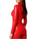 Комбінезон Noir Handmade F353 Red powerwetlook overall - M