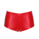 Шорти Noir Handmade F356 Red powerwetlook shorts - L