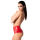 Шорти Noir Handmade F356 Red powerwetlook shorts - XL