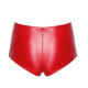 Шорти Noir Handmade F356 Red powerwetlook shorts - 3XL