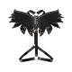 Жіноча портупея Art of Sex - Wings чорна L-2XL, екошкіра