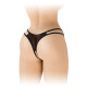 Трусики з відкритим доступом Fashion Secret Victoria Black, мереживо