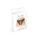 Трусики з відкритим доступом Fashion Secret Victoria Black, мереживо