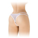 Трусики з відкритим доступом Fashion Secret Victoria White, мереживо
