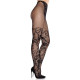 Колготки Leg Avenue Dahlia Lace Tights with Net Thigh Detail One Size