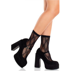 Шкарпетки Leg Avenue Bow Net Anklets