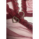 Комплект Passion BELISSANA SET burgundy L